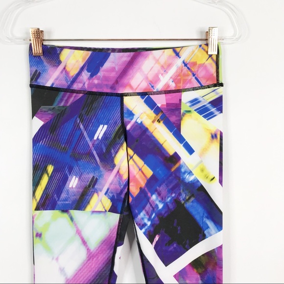 Vimmia Geometric Stripe Leggings Workout Small S - Picture 3 of 9